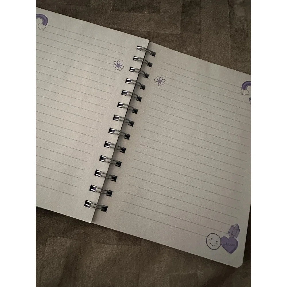 Children's Pop It Fidget Spiral Notebook Journal Boys Girls Lined‎
